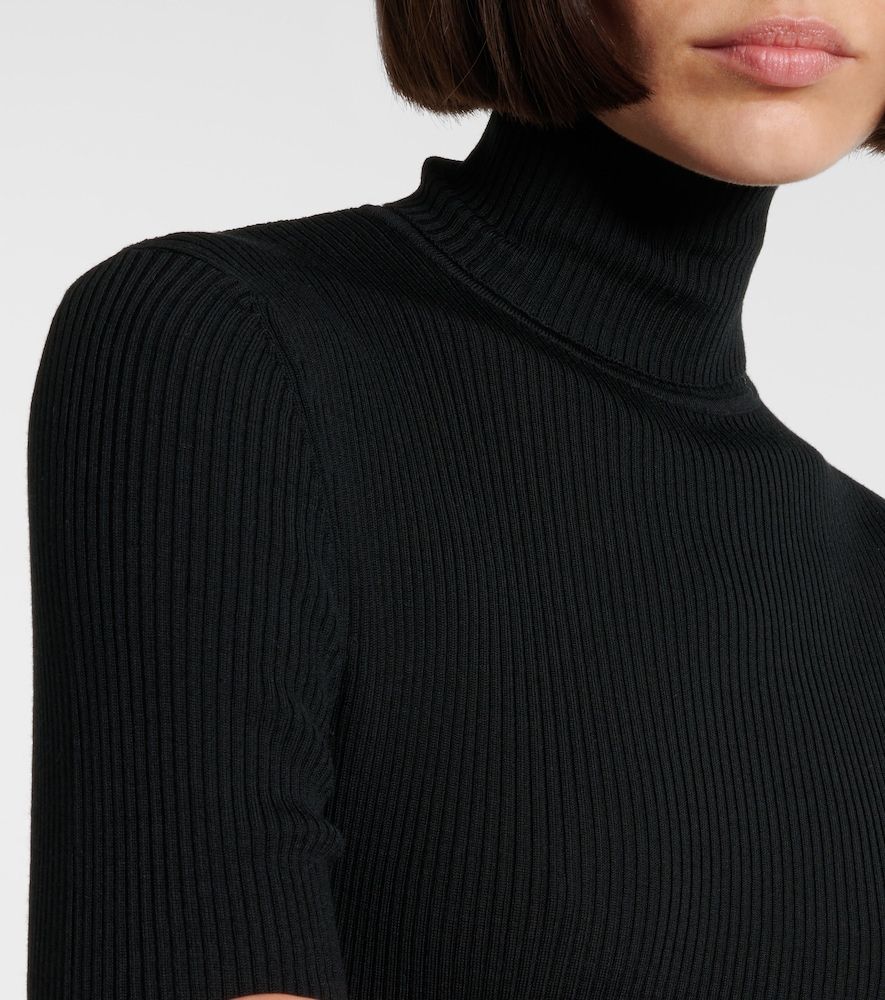 Jersey de lana de cuello alto - Wolford - Modalova