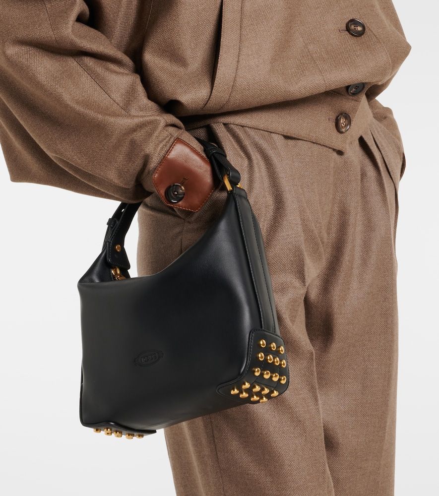 Borsa a spalla Metal Dots Mini in pelle - Tod's - Modalova