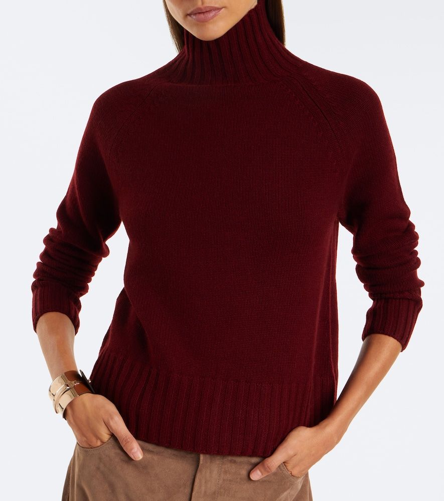 Jersey de cuello alto de lana y cachemir - 'S Max Mara - Modalova