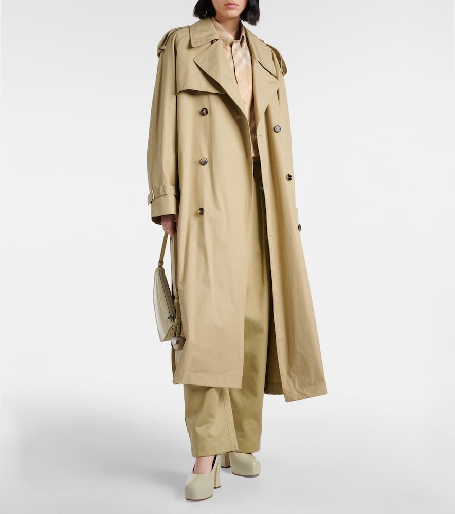 Pumps 130 in pelle con plateau - Burberry - Modalova