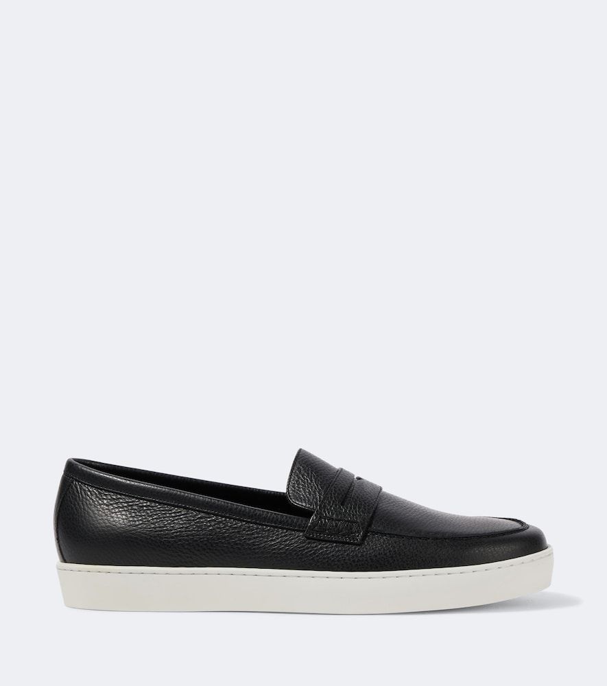 Slip-On Sneakers Ellis aus Leder - Manolo Blahnik - Modalova