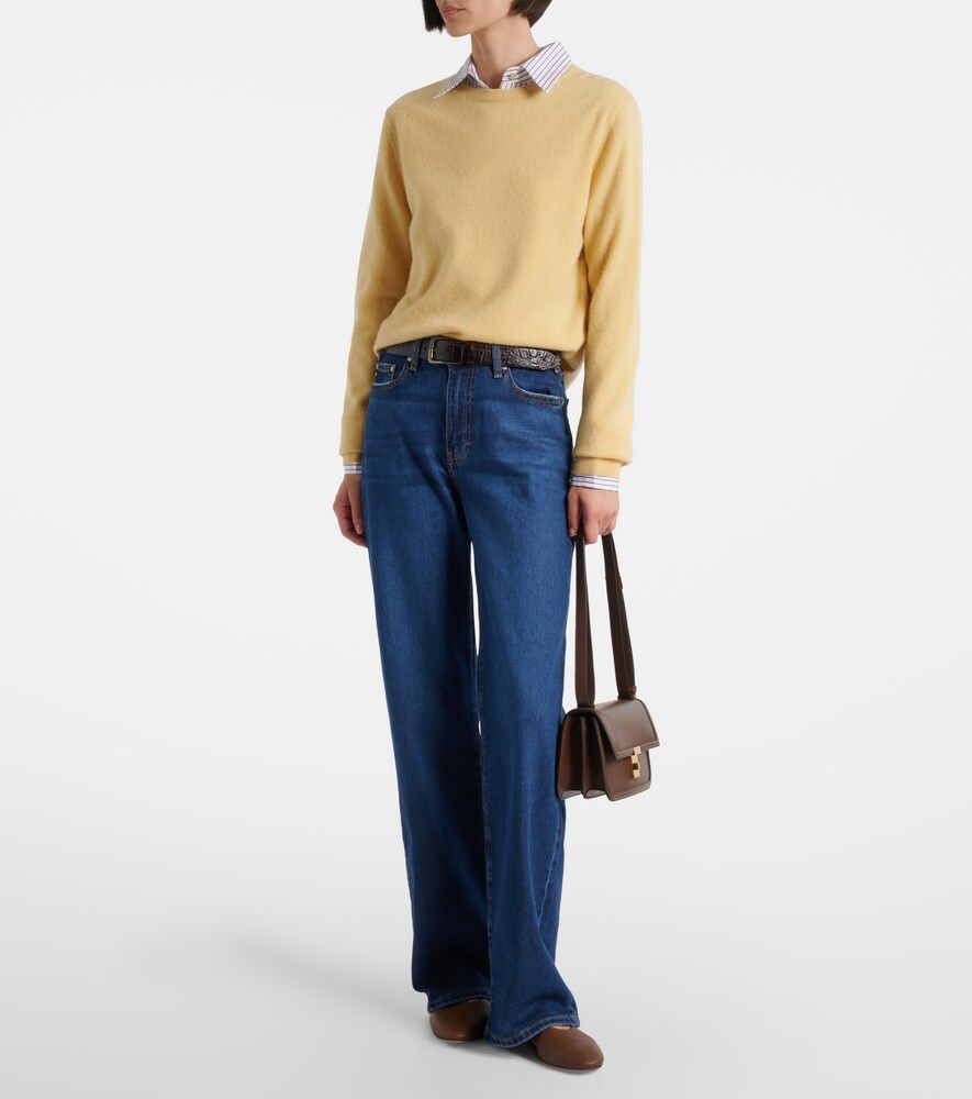 Mid-Rise Wide-Leg Jeans New Baggy - AG Jeans - Modalova
