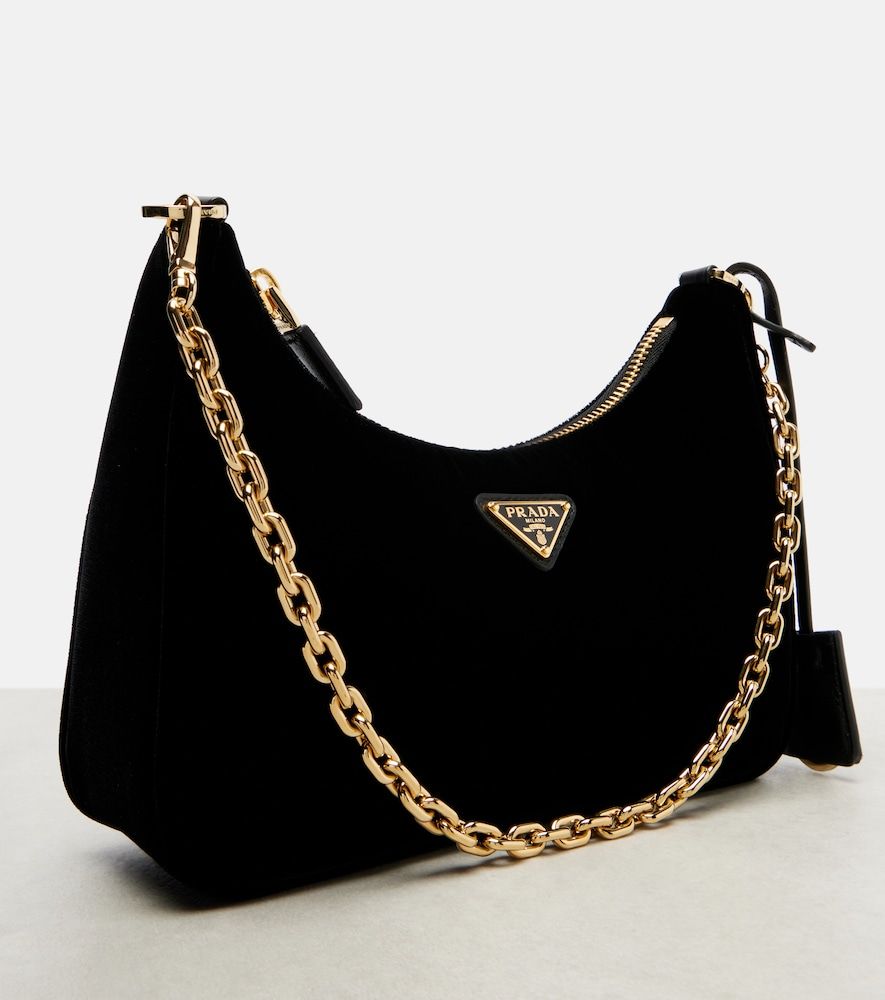 Bolso Re-Edition Mini de terciopelo - Prada - Modalova
