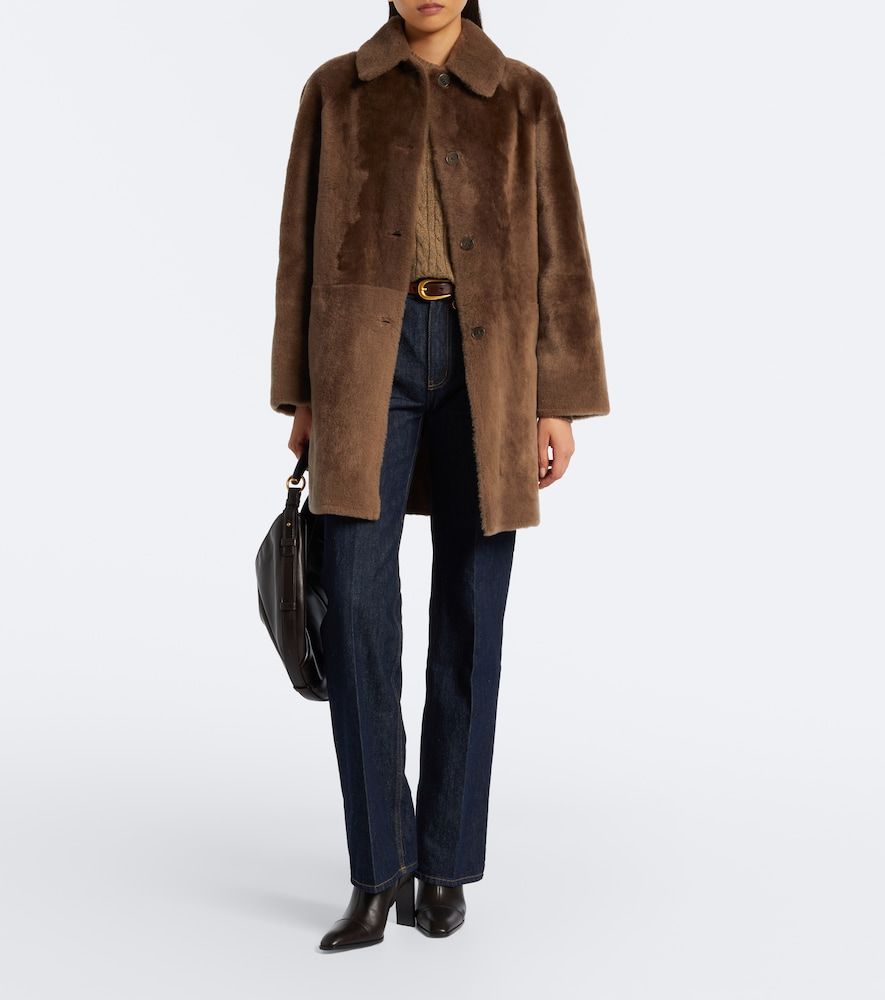 Shearling coat - Ralph Lauren Collection - Modalova