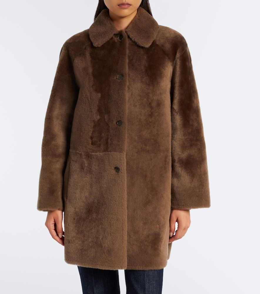 Shearling coat - Ralph Lauren Collection - Modalova