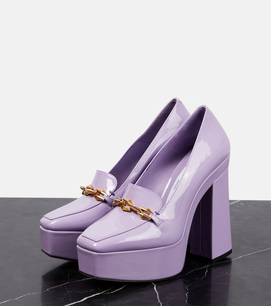 Plateau-Pumps Diamond Tilda aus Lackleder - Jimmy Choo - Modalova