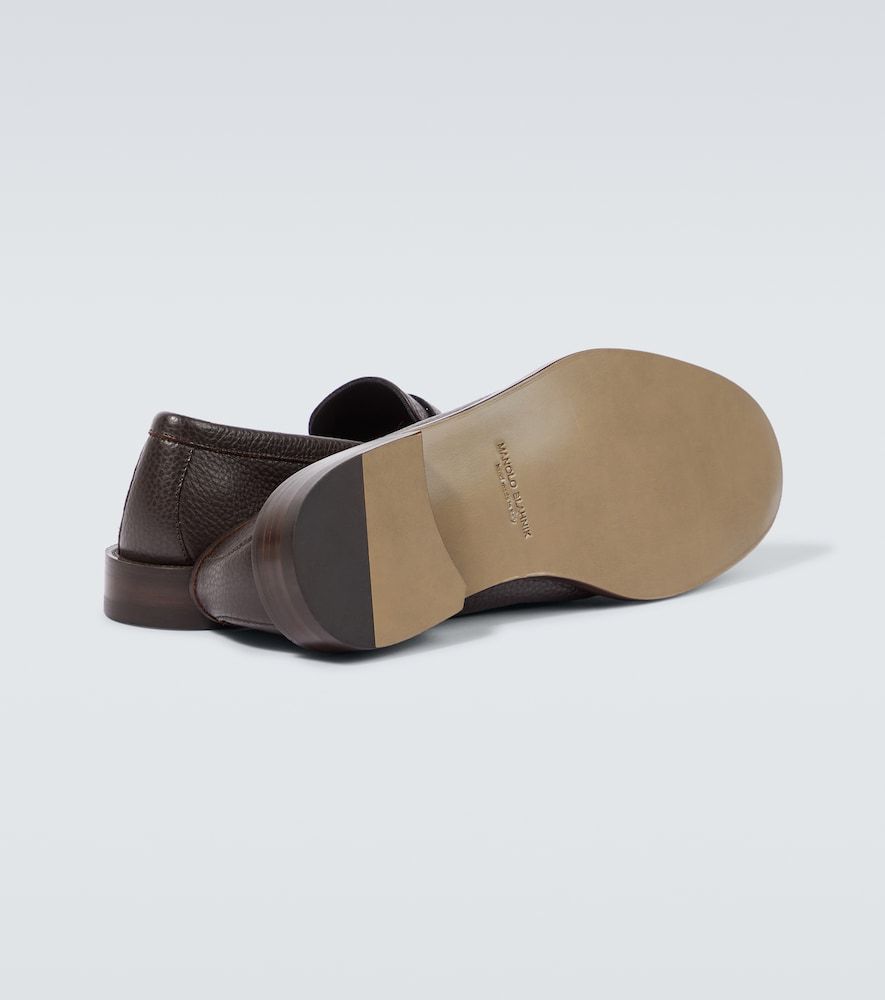 Loafers Perry aus Leder - Manolo Blahnik - Modalova