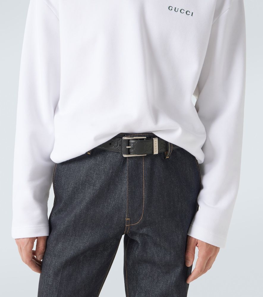 Gucci Gürtel GG aus Leder - Gucci - Modalova