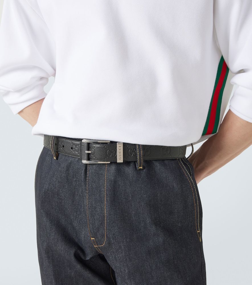 Gucci Gürtel GG aus Leder - Gucci - Modalova