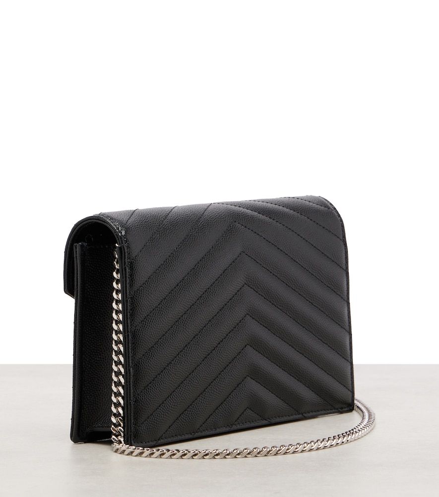 Cartera con cadena Cassandre Envelope Small de piel - Saint Laurent - Modalova