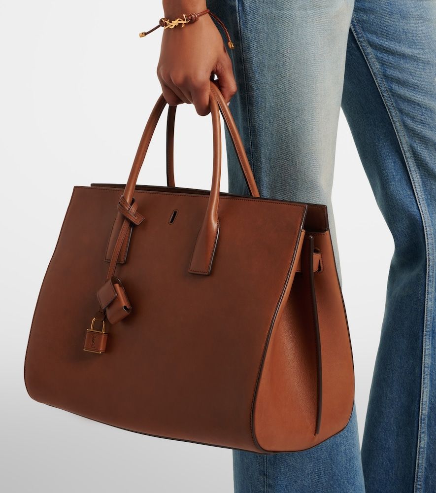 Borsa Sac De Jour Large in pelle - Saint Laurent - Modalova