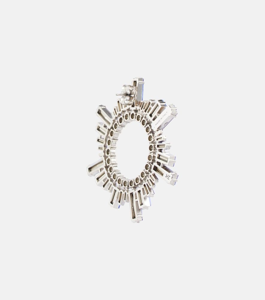 Aretes Begum con cristales - Amina Muaddi - Modalova