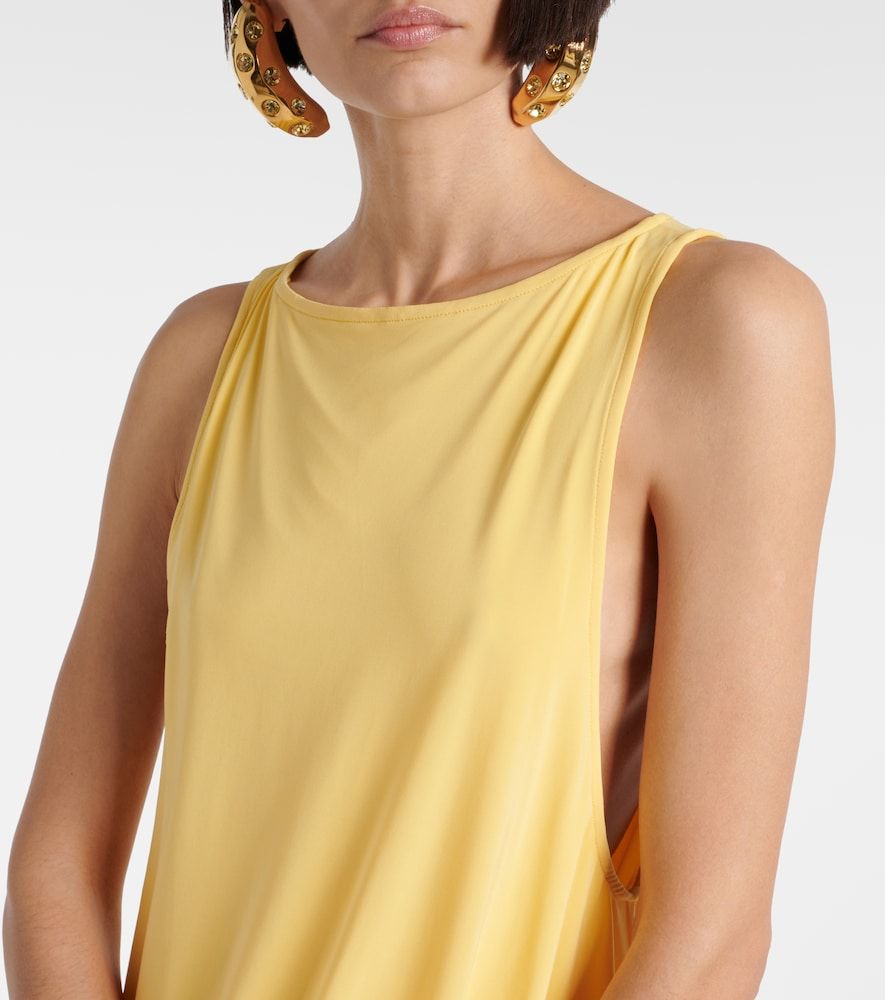 Abito midi Peplo in jersey con ruches - Jacquemus - Modalova