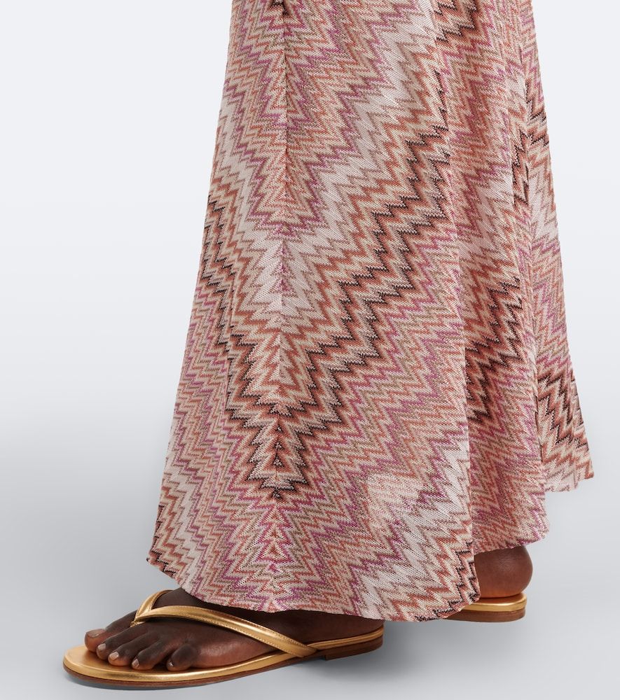 Missoni Zigzag knitted maxi skirt - Missoni - Modalova