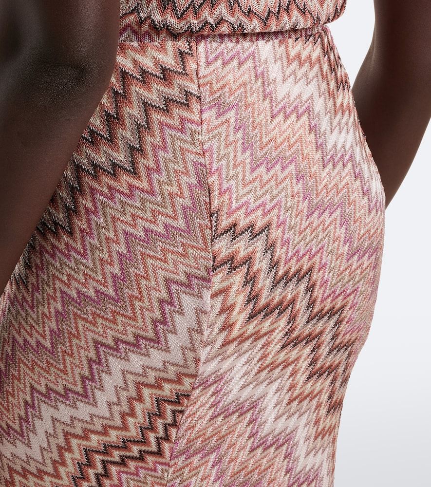Missoni Zigzag knitted maxi skirt - Missoni - Modalova