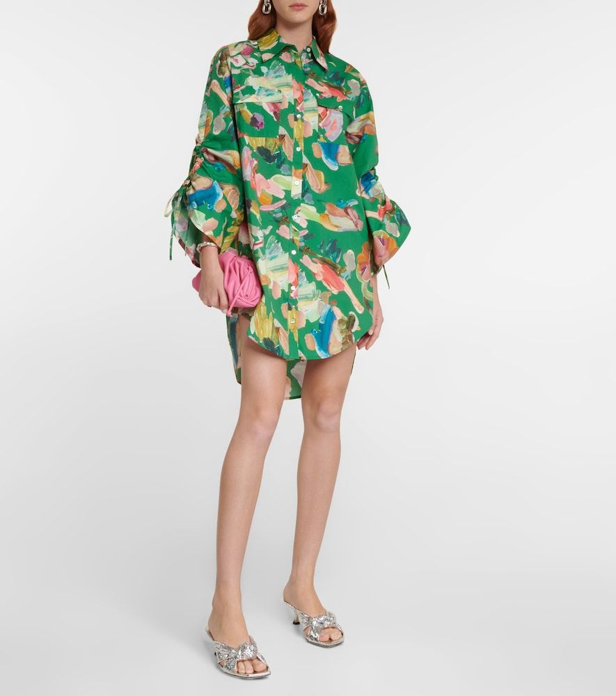 Pantoletten Avenue 50 aus Metallic-Leder - Jimmy Choo - Modalova