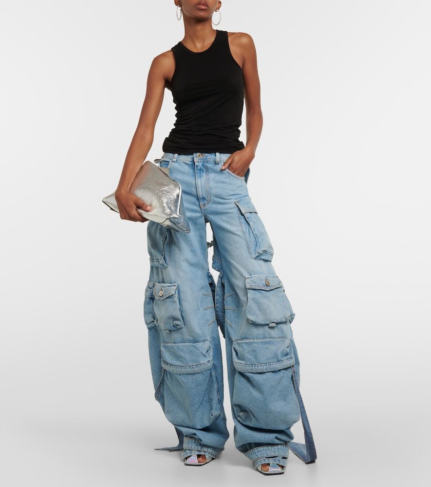 The Attico Jeans cargo cut-out - The Attico - Modalova