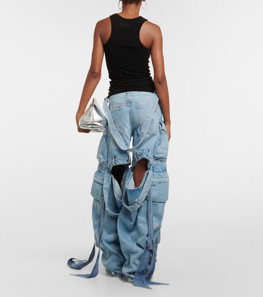 The Attico Jeans cargo cut-out - The Attico - Modalova