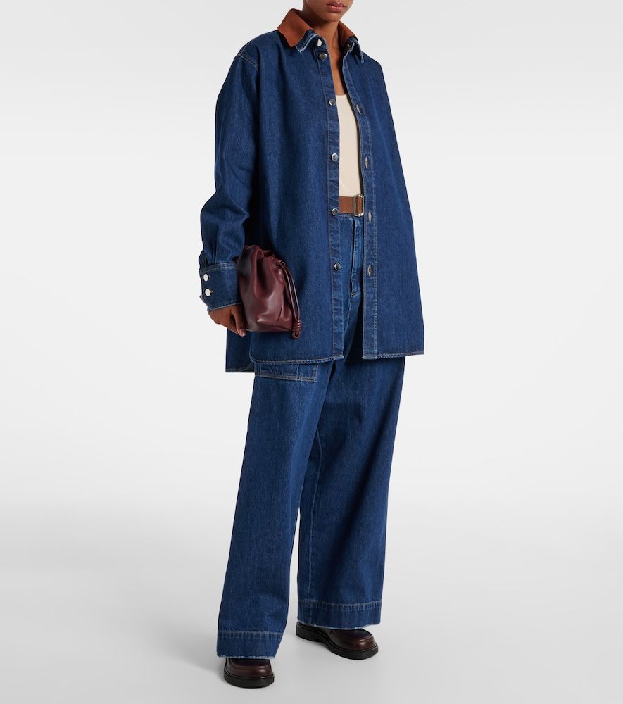 Plan C Weite Mid-Rise Jeans - Plan C - Modalova
