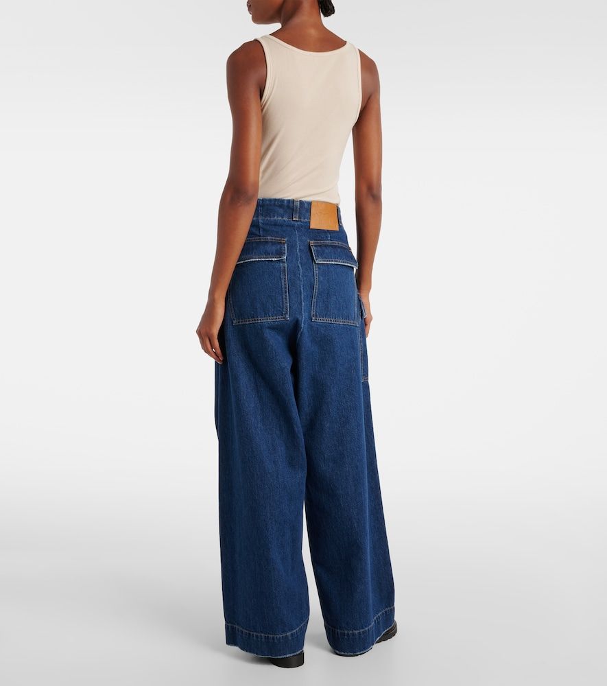 Plan C Weite Mid-Rise Jeans - Plan C - Modalova