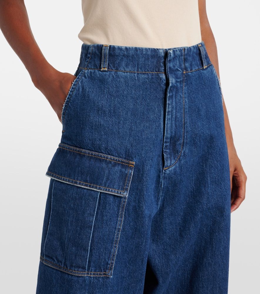 Plan C Weite Mid-Rise Jeans - Plan C - Modalova