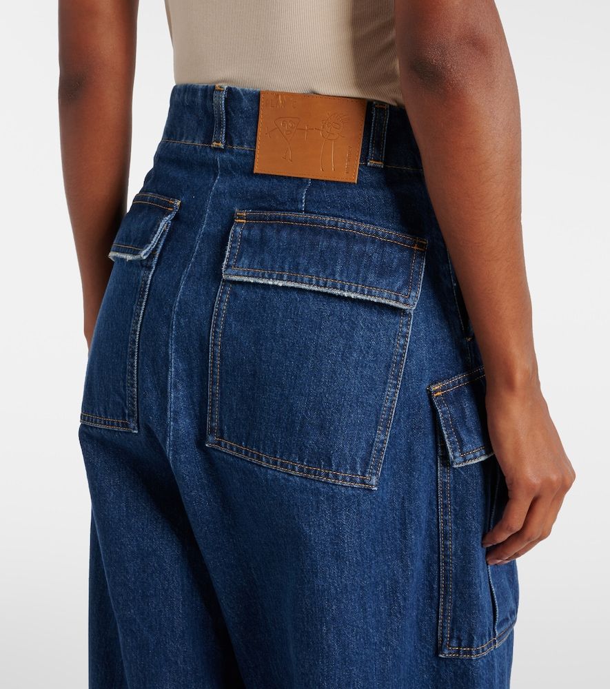Plan C Weite Mid-Rise Jeans - Plan C - Modalova