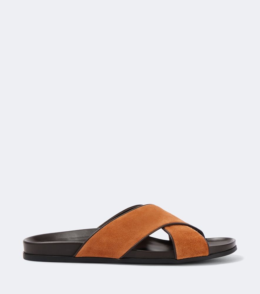 Sandalen Chiltern aus Veloursleder - Manolo Blahnik - Modalova