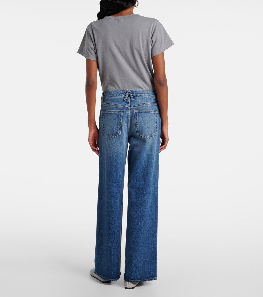 Weite Mid-Rise Jeans Selena - SLVRLAKE - Modalova