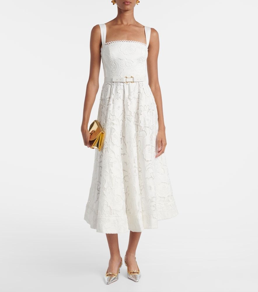 Ginger floral lace midi dress - Rebecca Vallance - Modalova