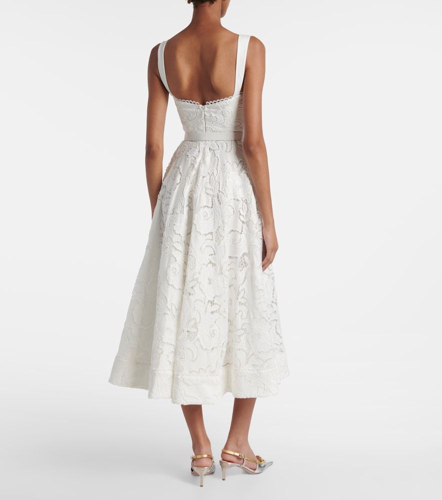 Ginger floral lace midi dress - Rebecca Vallance - Modalova