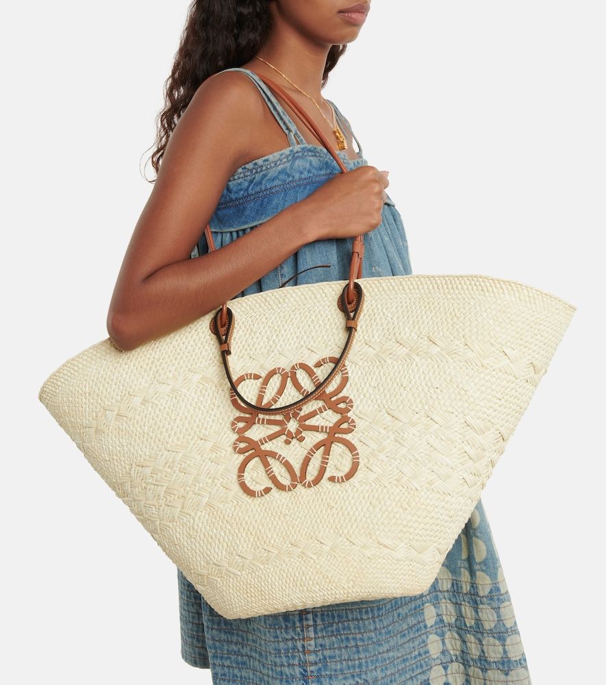 Bolso cesta Paula's Ibiza Large con anagrama - Loewe - Modalova