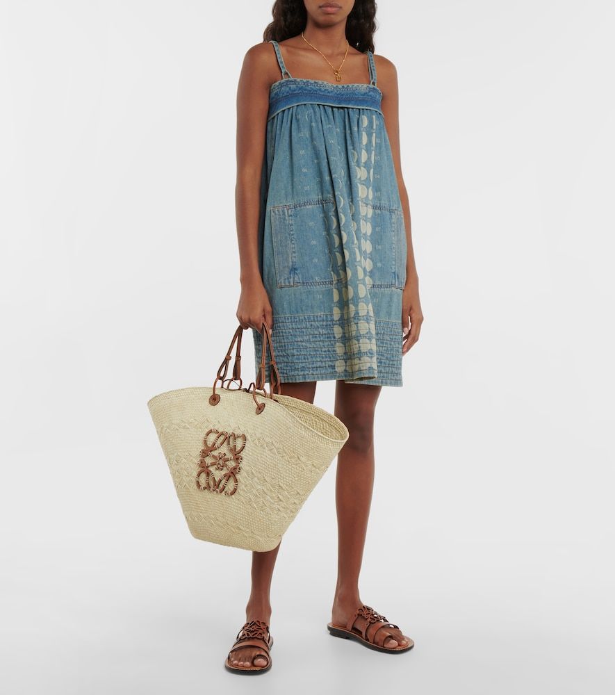 Bolso cesta Paula's Ibiza Large con anagrama - Loewe - Modalova