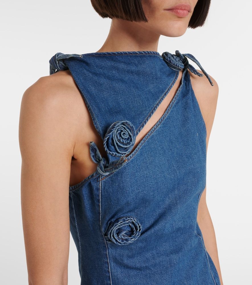 Abito corto di jeans con cut-out - Coperni - Modalova