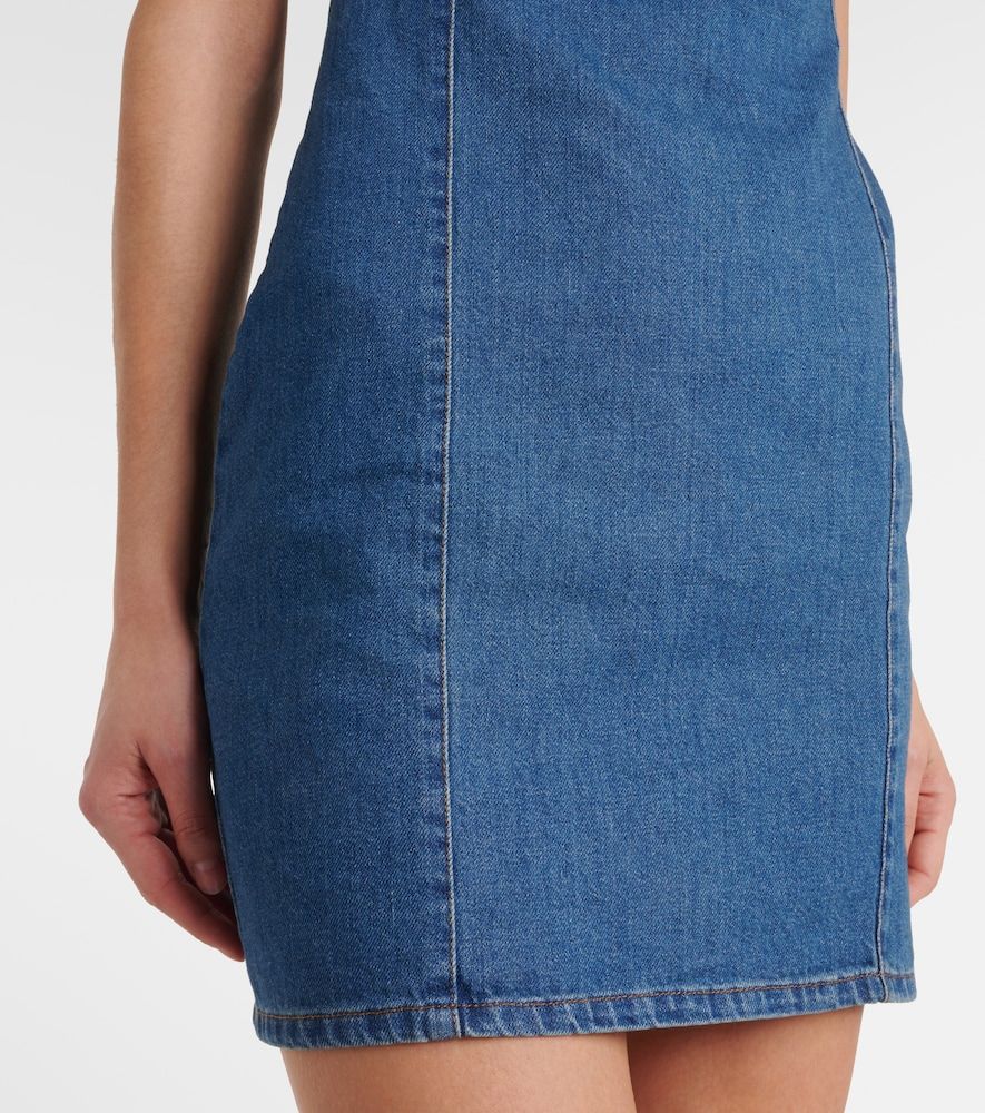 Abito corto di jeans con cut-out - Coperni - Modalova