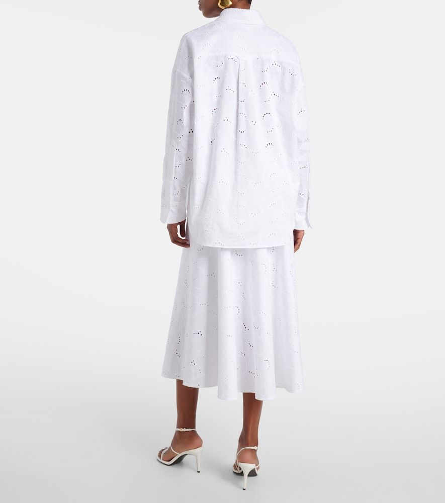 Camisa Summer Blossom con bordado inglés - Dorothee Schumacher - Modalova