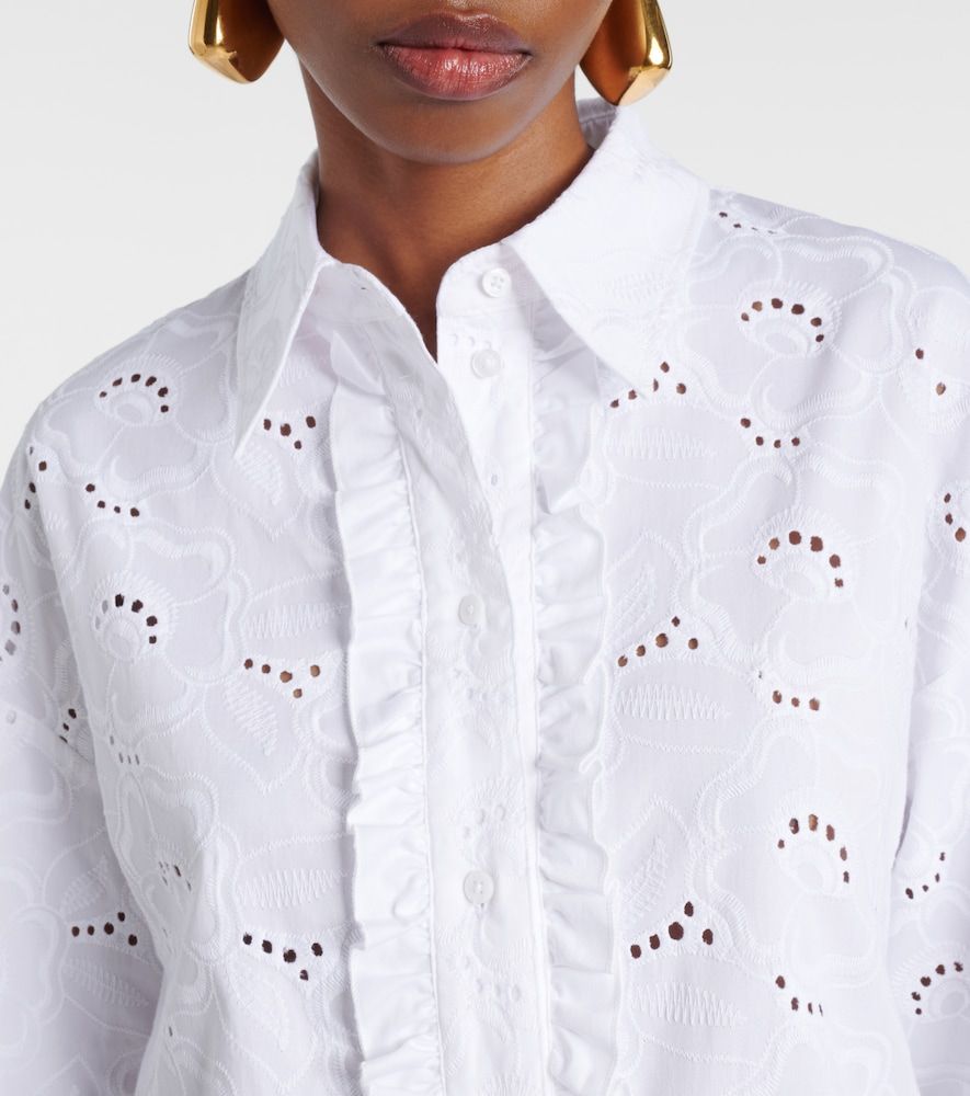Camisa Summer Blossom con bordado inglés - Dorothee Schumacher - Modalova