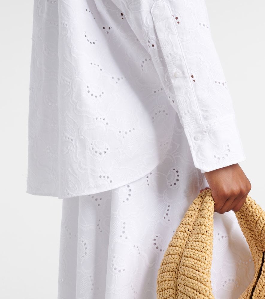 Camisa Summer Blossom con bordado inglés - Dorothee Schumacher - Modalova