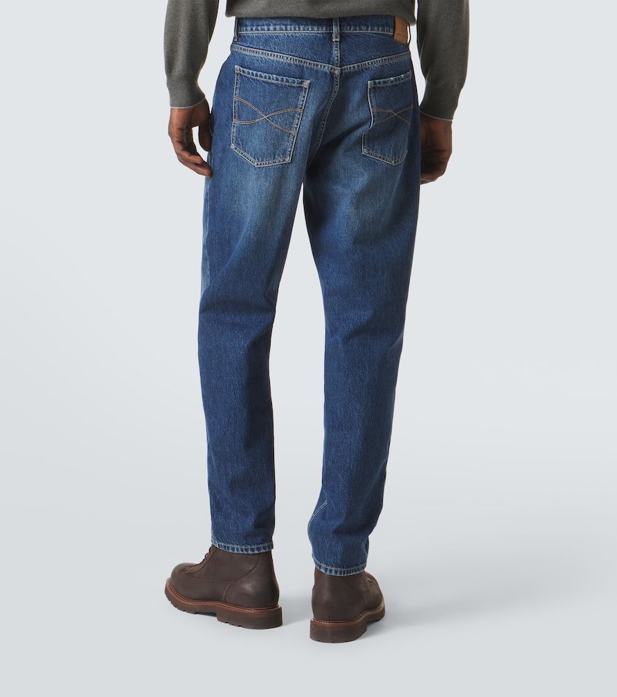 Jeans regular a vita media - Brunello Cucinelli - Modalova