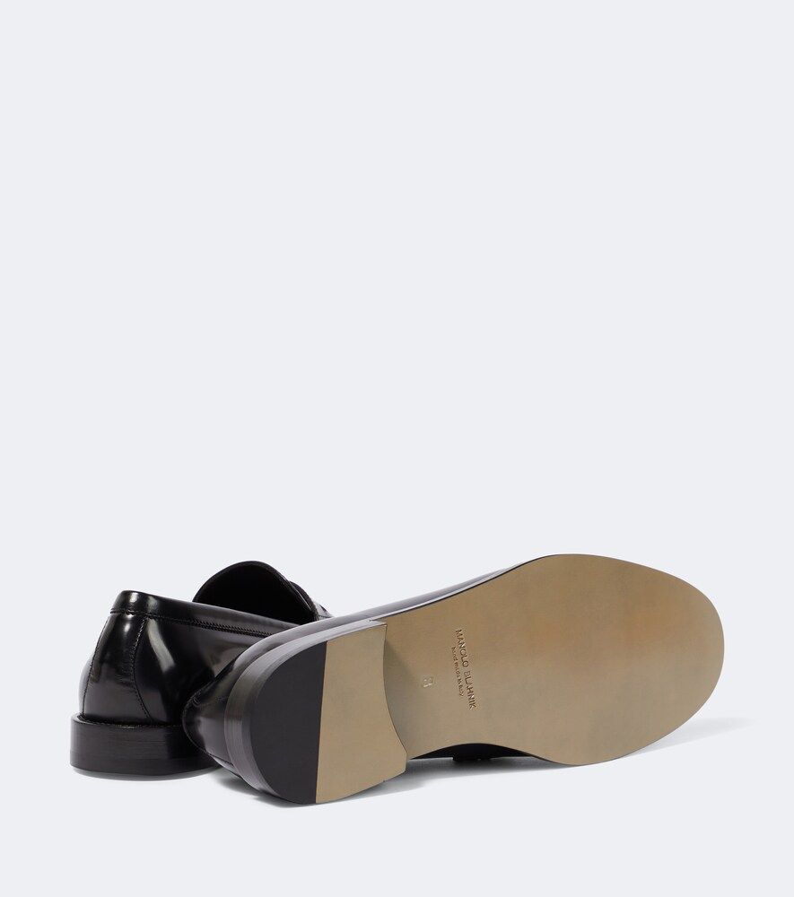 Loafers Perry aus Leder - Manolo Blahnik - Modalova