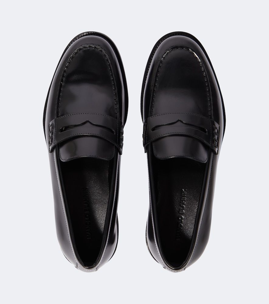 Loafers Perry aus Leder - Manolo Blahnik - Modalova