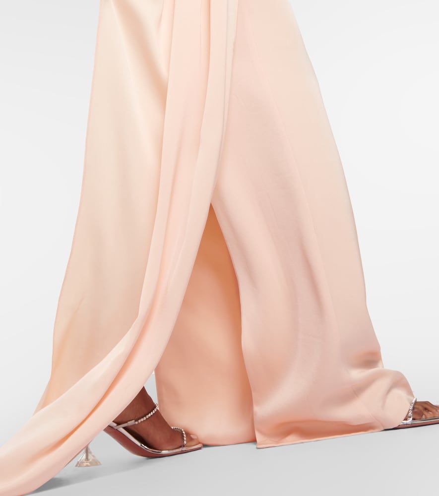 Alex Perry Draped satin maxi skirt - Alex Perry - Modalova