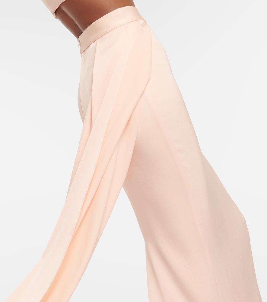 Alex Perry Draped satin maxi skirt - Alex Perry - Modalova