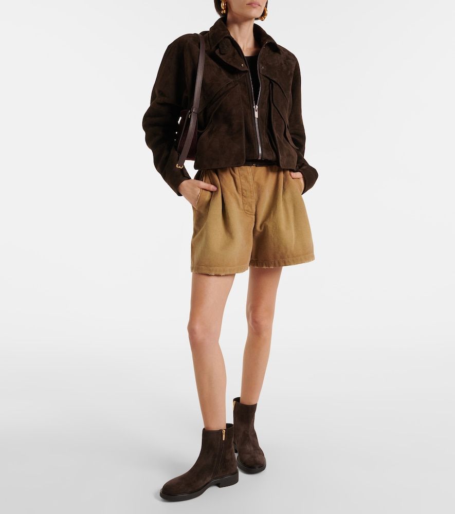 Lexington suede ankle boots - Gianvito Rossi - Modalova