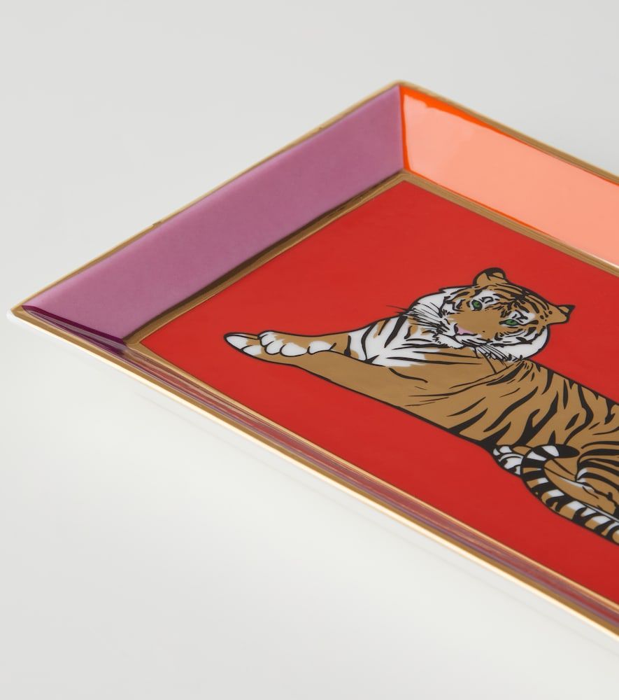 Bandeja decorativa Safari de porcelana - Jonathan Adler - Modalova