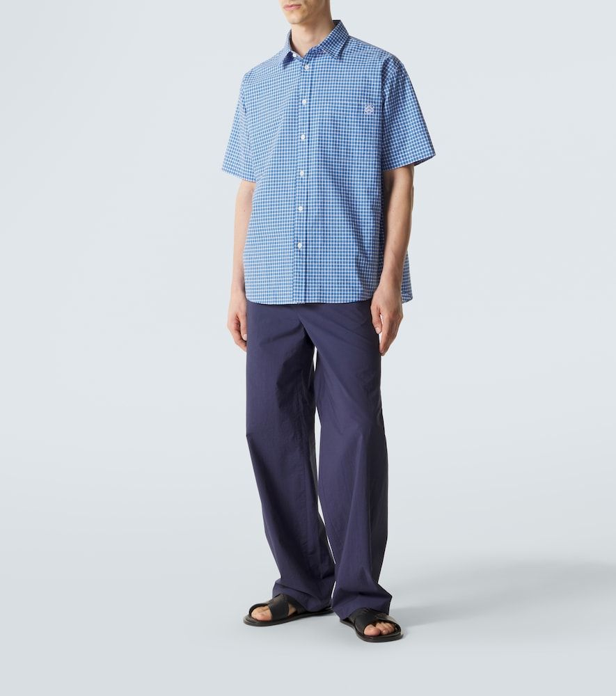 Camisa Paula's Ibiza en mezcla de algodón a cuadros - Loewe - Modalova