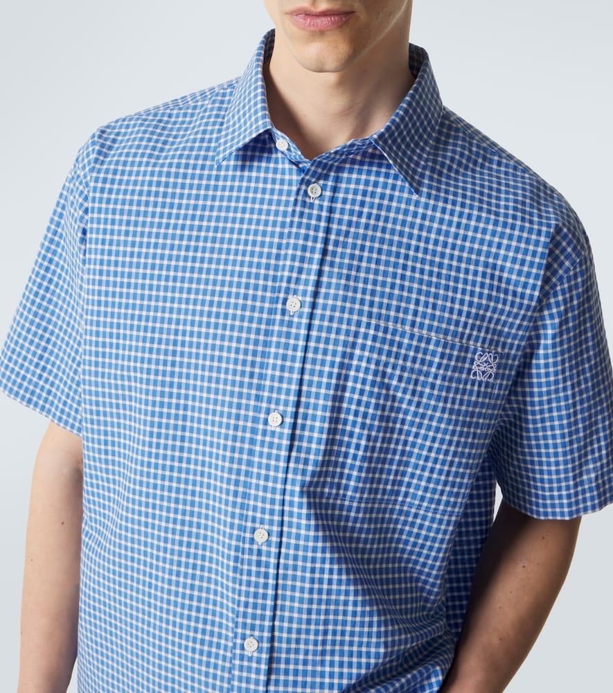 Camisa Paula's Ibiza en mezcla de algodón a cuadros - Loewe - Modalova