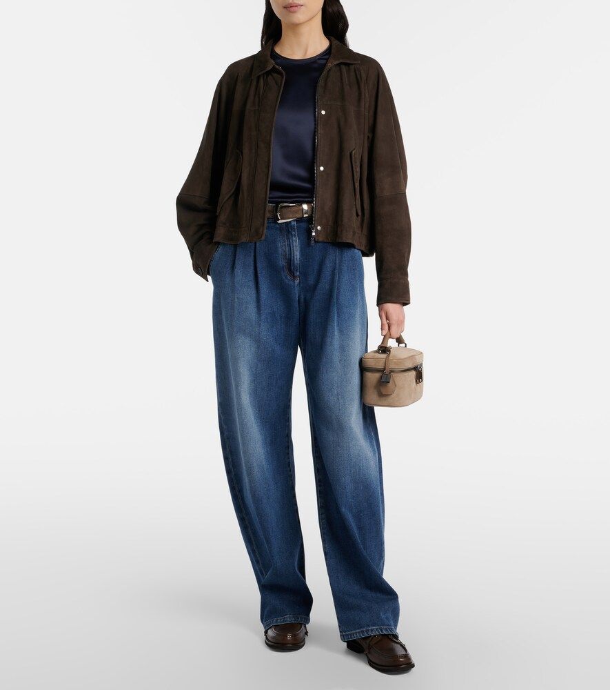 Mid-Rise Wide-Leg Jeans - Brunello Cucinelli - Modalova