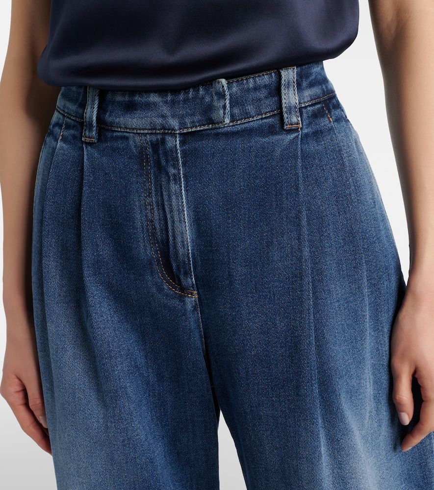 Mid-Rise Wide-Leg Jeans - Brunello Cucinelli - Modalova
