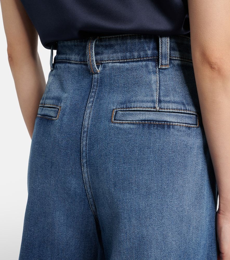 Mid-Rise Wide-Leg Jeans - Brunello Cucinelli - Modalova
