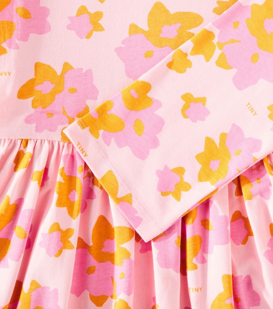 Vestido Flowers de jersey de algodón - Tinycottons - Modalova